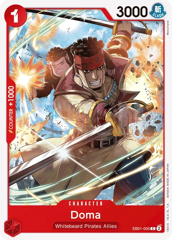 Doma (EB01-005) One Piece card