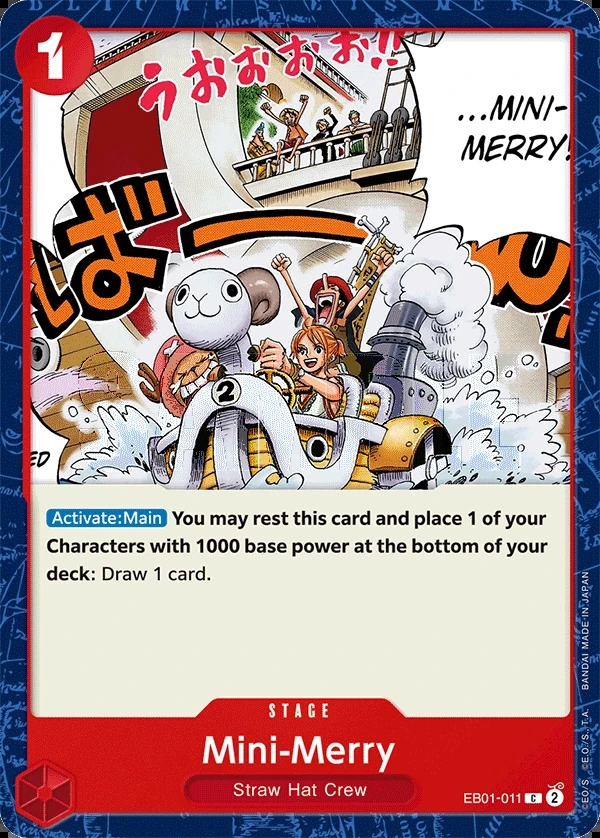Mini-Merry (EB01-011) One Piece card