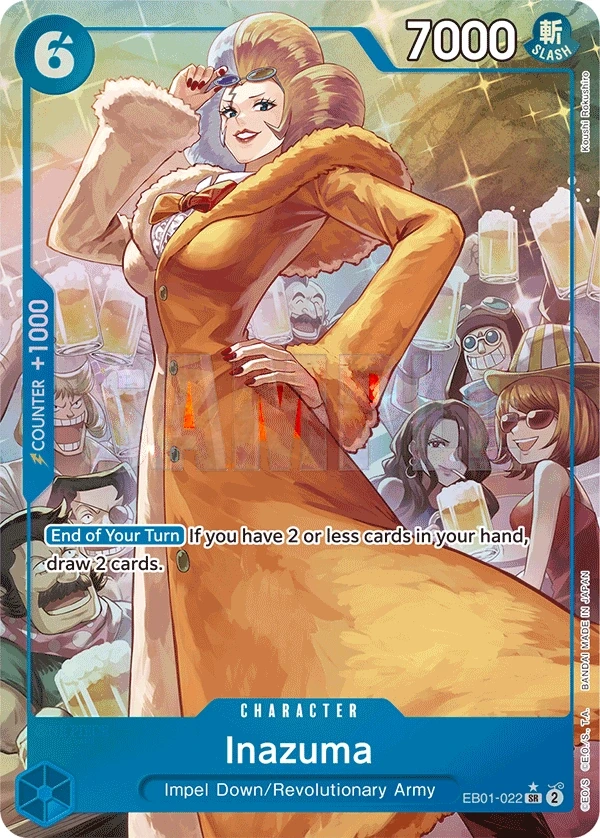 Inazuma (EB01-022_p1) Alt Art One Piece card