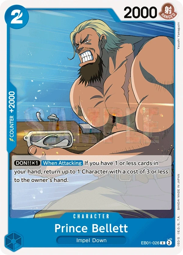 Prince Bellett (EB01-026) One Piece card
