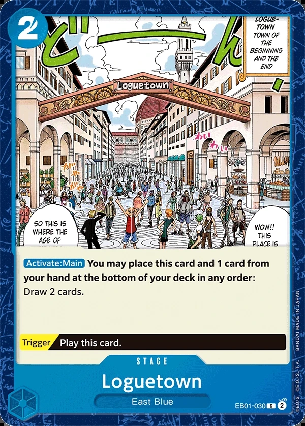 Loguetown (EB01-030) One Piece card