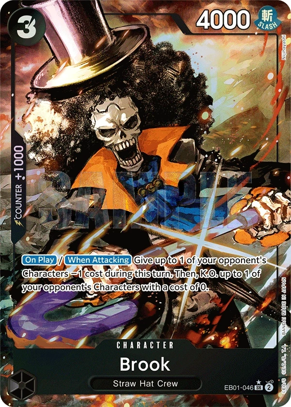 Brook (EB01-046_p1) Alt Art One Piece card