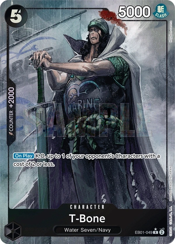 T-Bone (EB01-049_p1) Alt Art One Piece card
