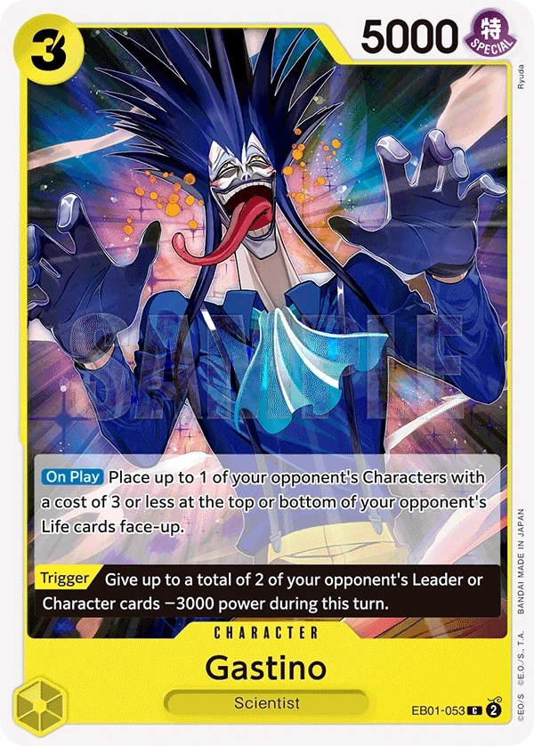 Gastino (EB01-053) One Piece card