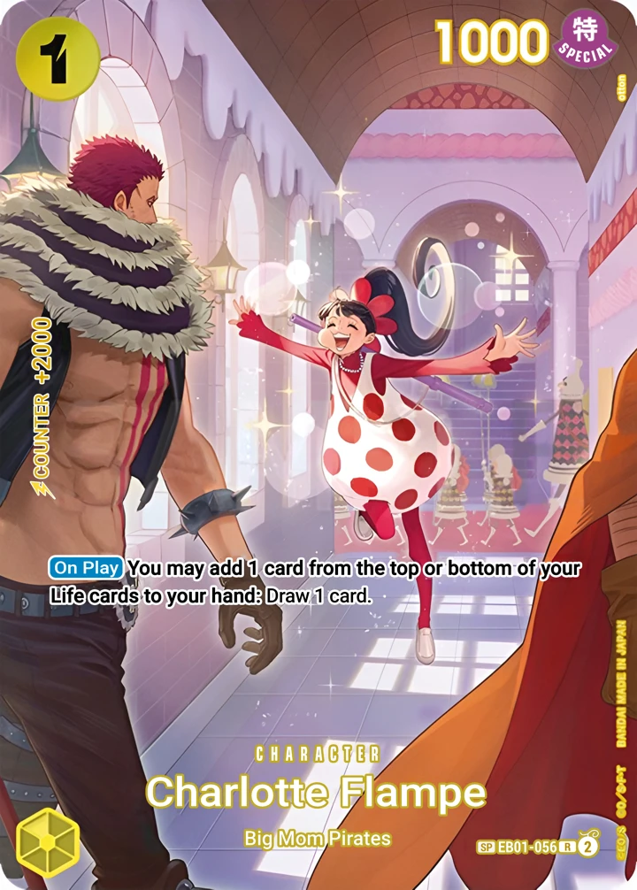 Charlotte Flampe (EB01-056_p2) SP One Piece card