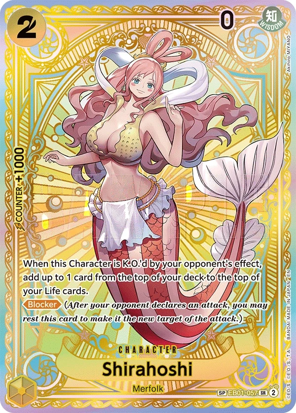 Shirahoshi (EB01-057_p2) SP One Piece card