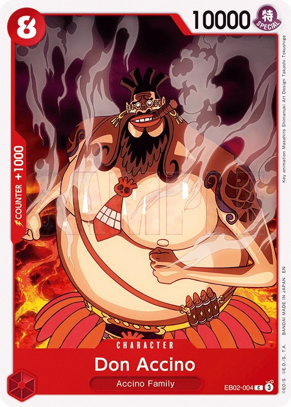 Don Accino (EB02-004) One Piece card