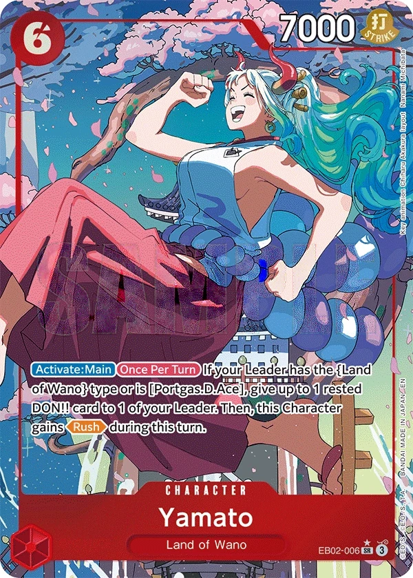 Yamato (EB02-006_p1) Alt Art One Piece card