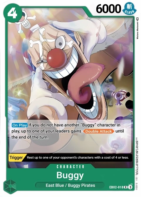 Buggy (EB02-018) One Piece card