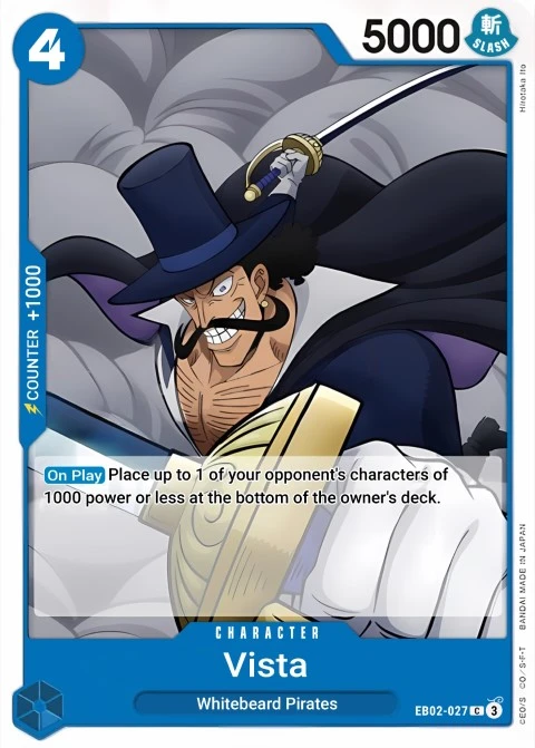 Vista (EB02-027) One Piece card