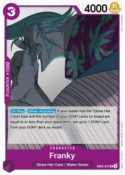 Franky (EB02-037) One Piece Card Game card