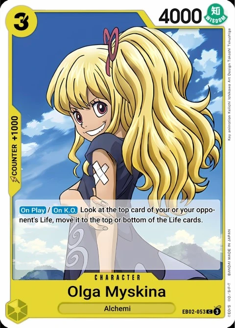 Myskina Olga (EB02-053) One Piece Card Game card