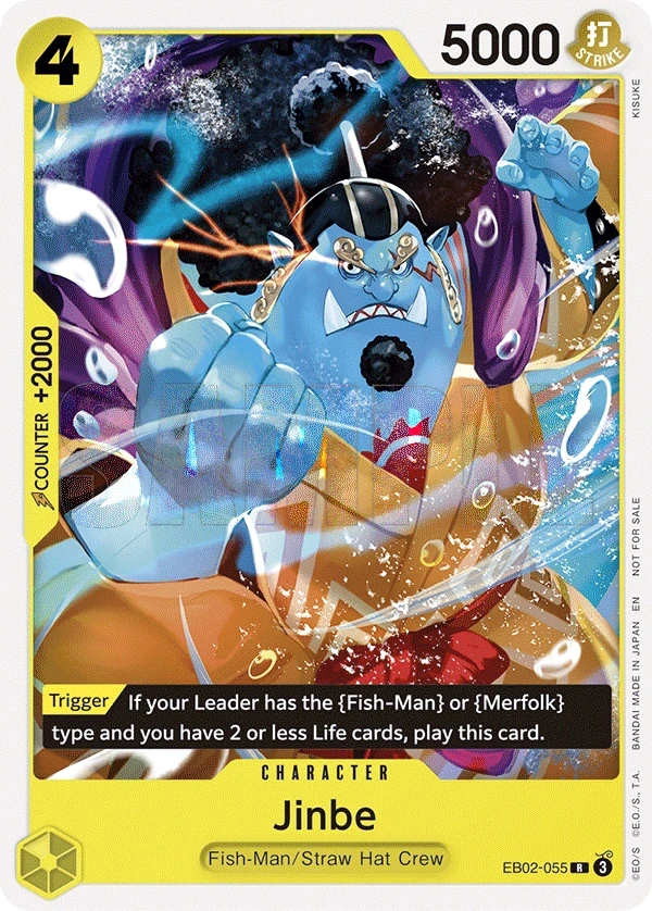 Jinbe (EB02-055_p1) Alt Art One Piece card