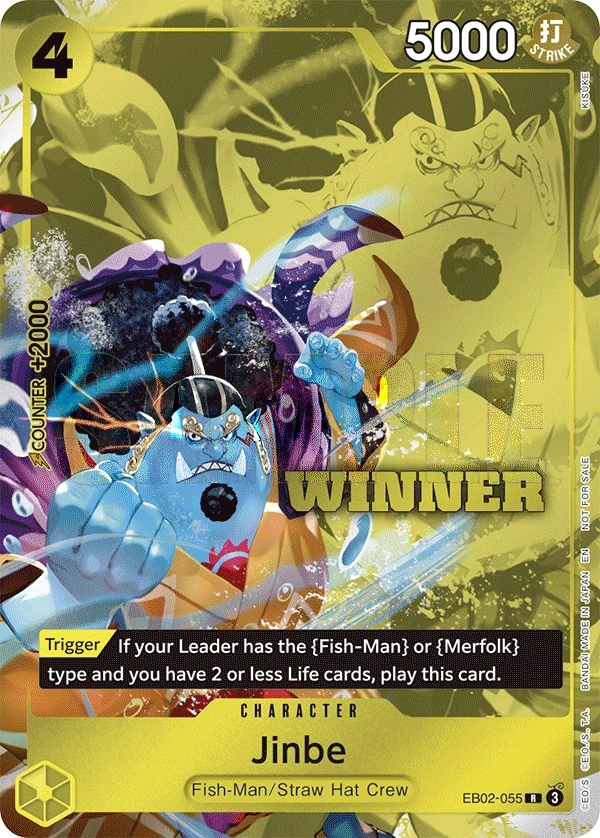 Jinbe (EB02-055_p2) Alt Art One Piece card