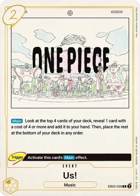 UUUUUS! (EB02-058) One Piece card