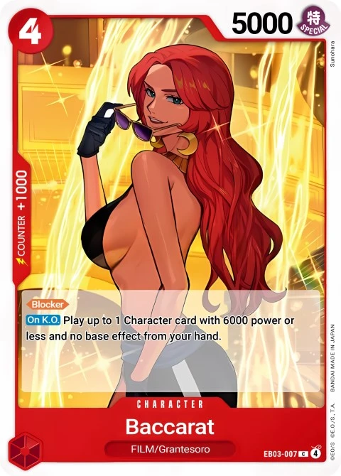 Baccarat (EB03-007) One Piece Card Game card