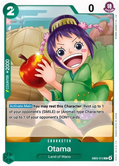 Otama (EB03-012) One Piece Card Game card