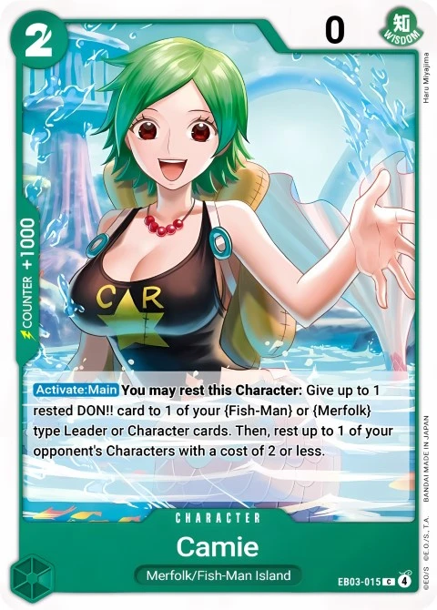 Camie (EB03-015) One Piece Card Game card