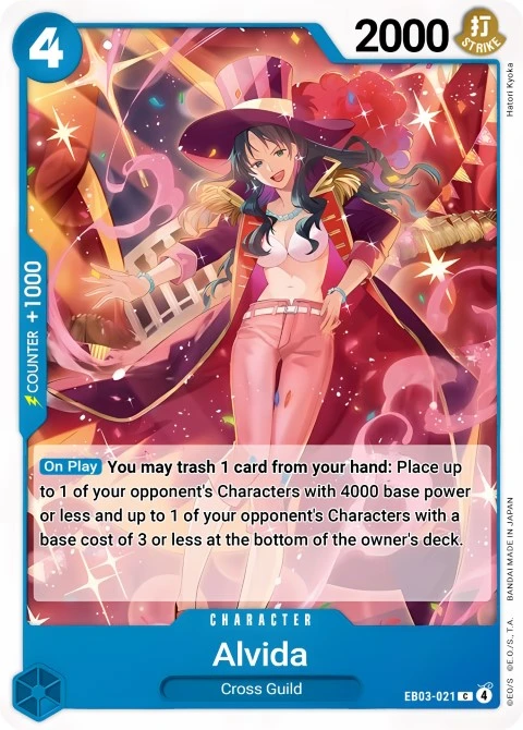 Alvida (EB03-021) One Piece card