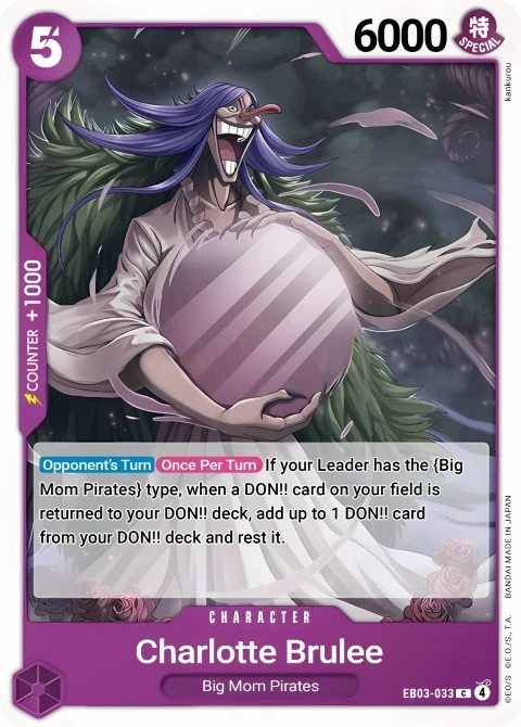 Charlotte Brulee (EB03-033) One Piece Card Game card