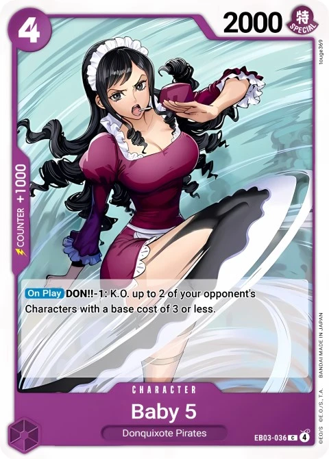 Baby 5 (EB03-036) One Piece card
