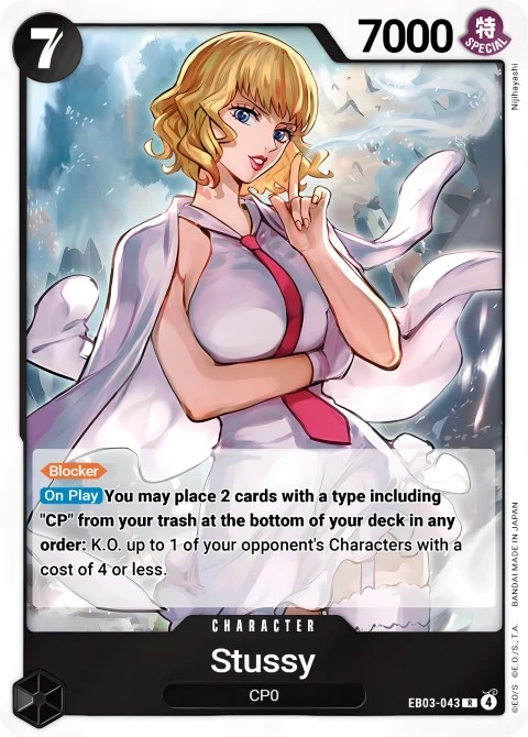 Stussy (EB03-043) One Piece Card Game card