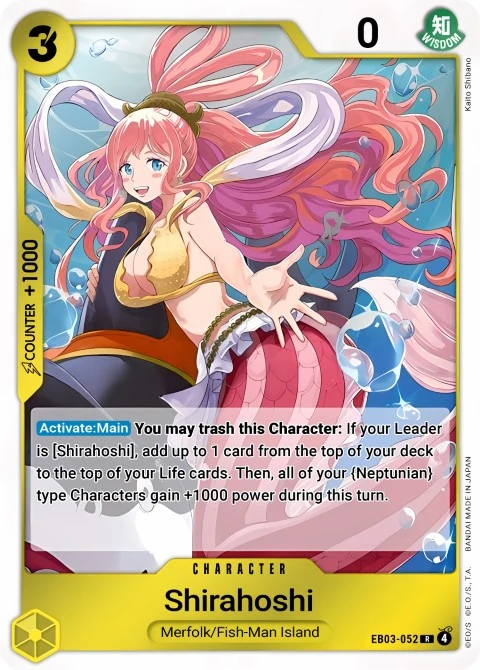 Shirahoshi (EB03-052) One Piece card