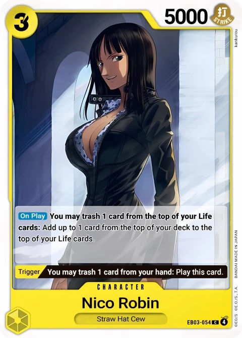 Nico Robin (EB03-054) One Piece card