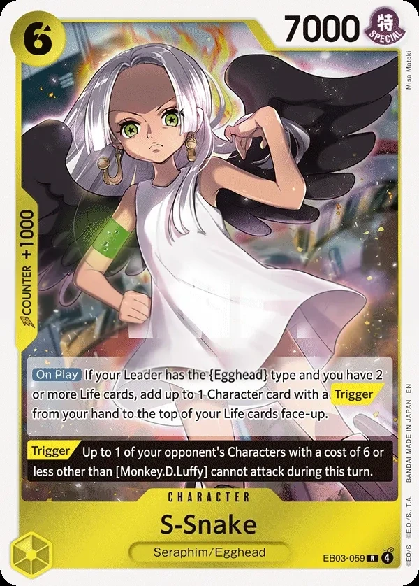 S-Snake (EB03-059) One Piece Card Game card
