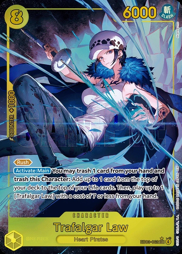 Trafalgar Law (EB03-062_p1) Alt Art version