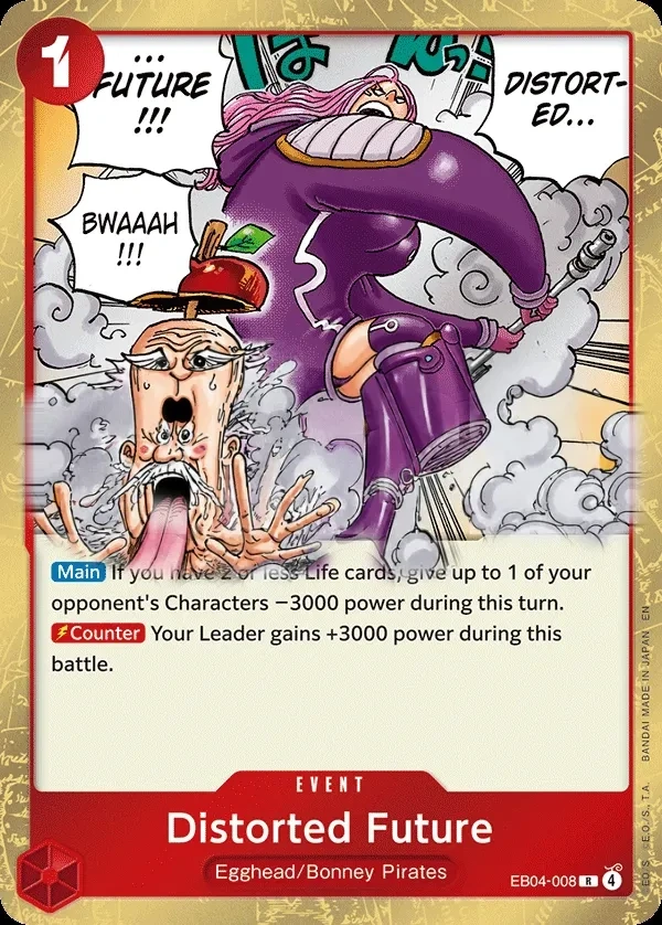 Distorted Future (EB04-008) One Piece card