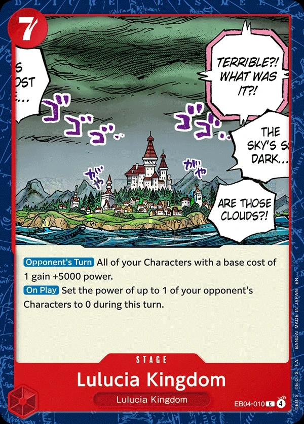 Lulucia Kingdom (EB04-010) One Piece card