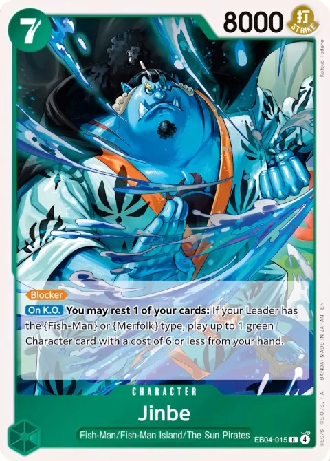 Jinbe (EB04-015) One Piece card