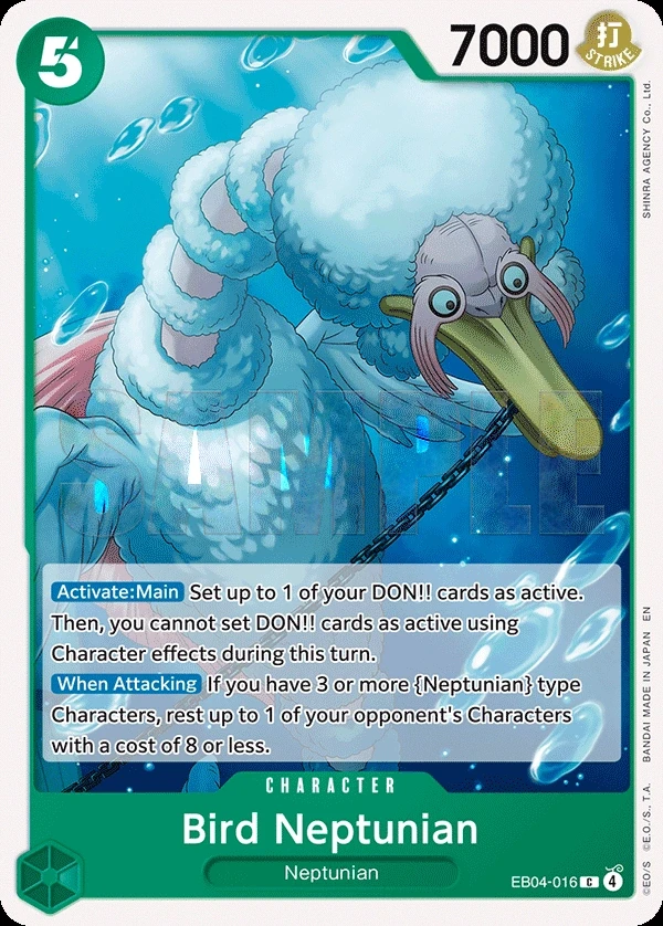 Bird Neptunian (EB04-016) One Piece card