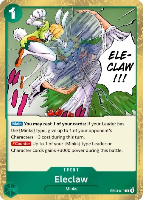 Eleclaw (EB04-019) One Piece card