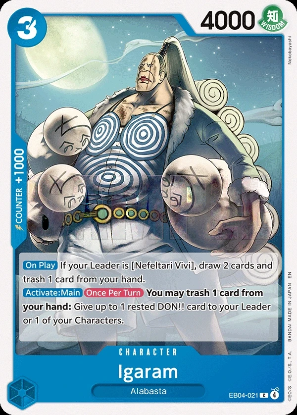 Igaram (EB04-021) One Piece Card Game card