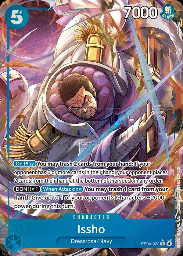 Issho (EB04-022_p1) Alt Art One Piece card