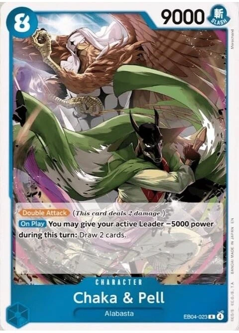 Chaka & Pell (EB04-023) One Piece card