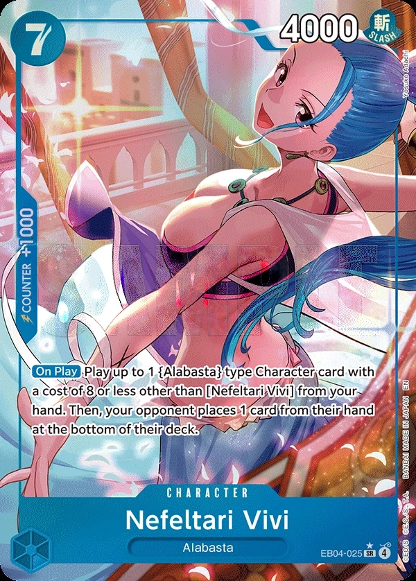 Nefeltari Vivi (EB04-025_p1) Alt Art One Piece card