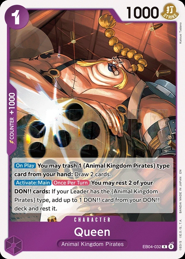 Queen (EB04-032) One Piece card