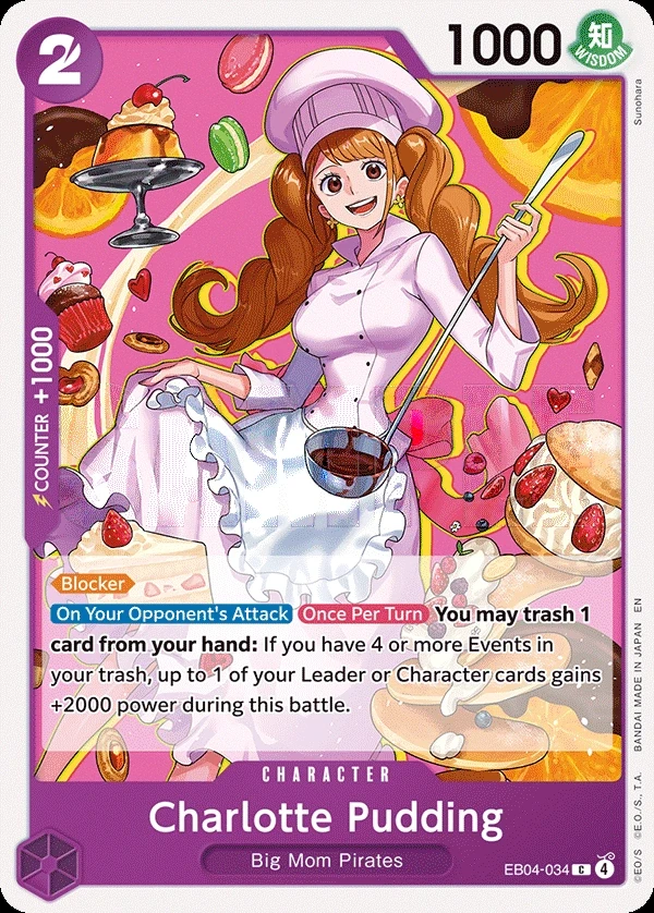 Charlotte Pudding (EB04-034) One Piece Card Game card