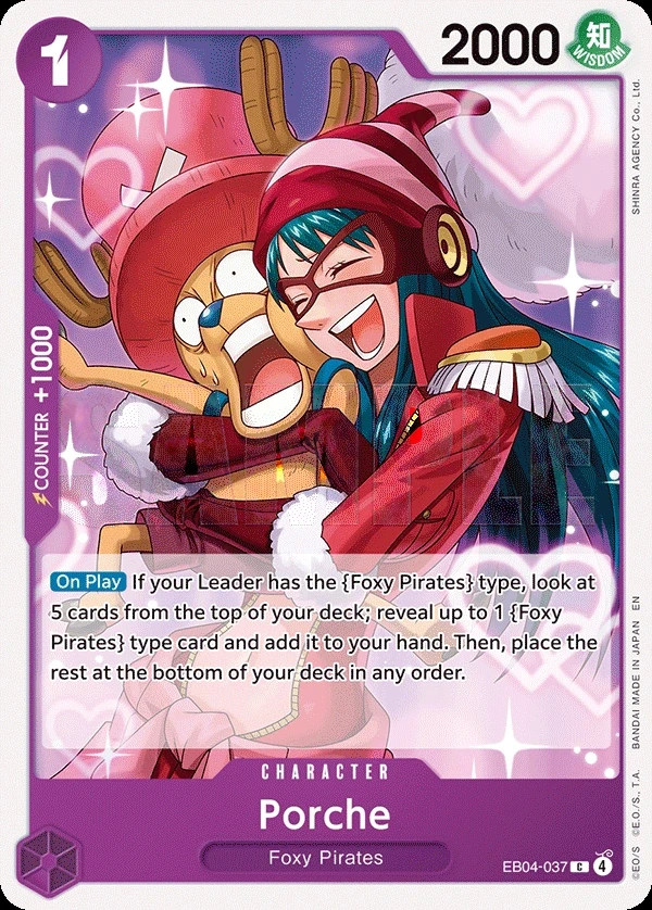 Porche (EB04-037) One Piece card
