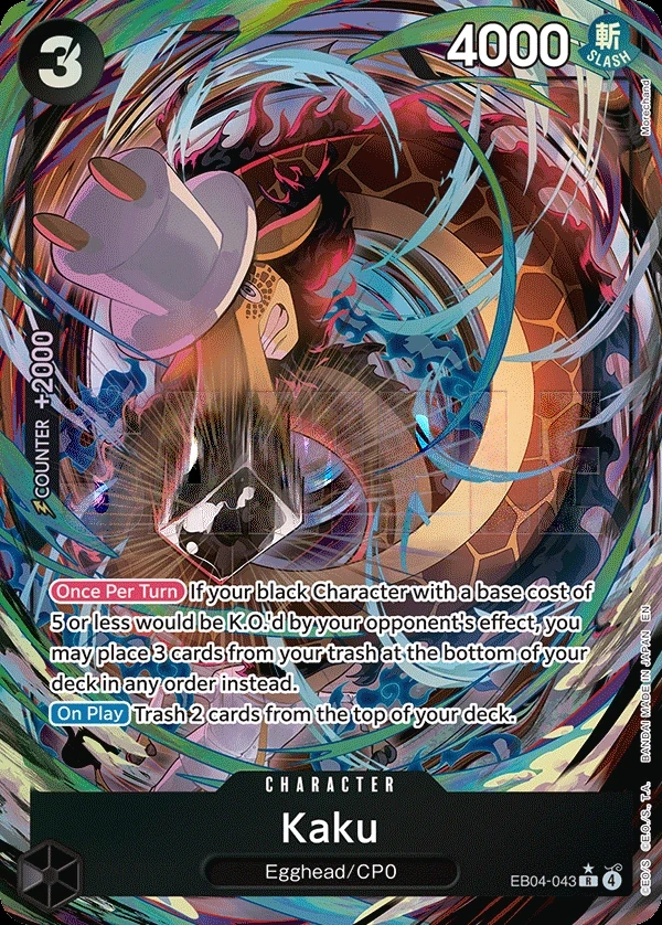 Kaku (EB04-043_p1) Alt Art One Piece card