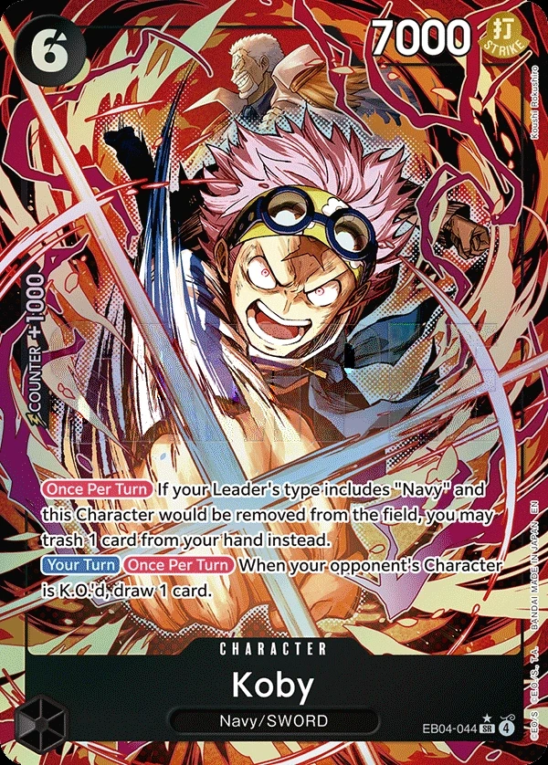 Koby (EB04-044_p1) Alt Art One Piece card