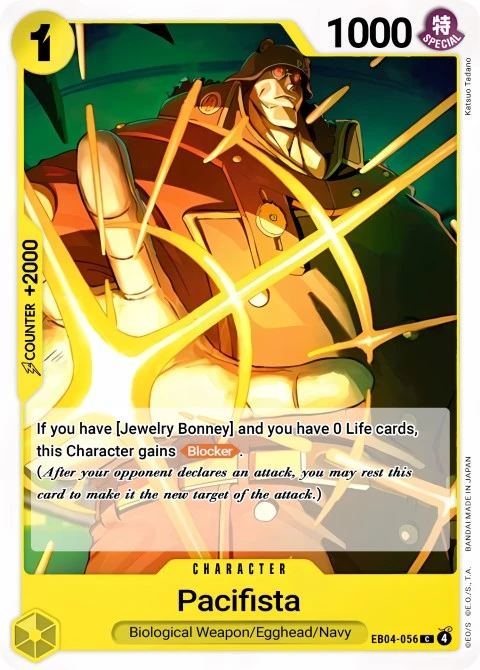 Pacifista (EB04-056) One Piece card