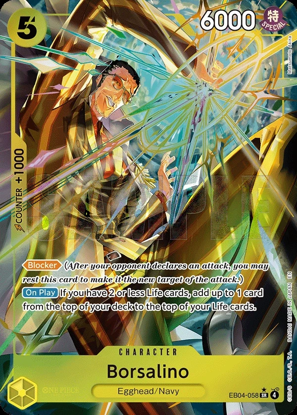 Borsalino (EB04-058_p1) Alt Art One Piece card