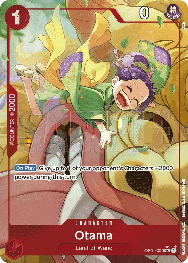 Otama (OP01-006_p5) Alt Art One Piece card