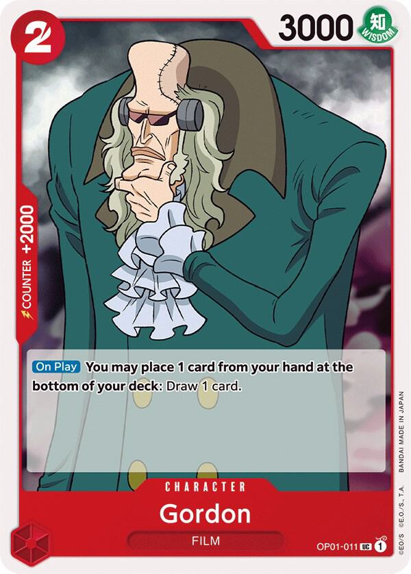 Gordon (OP01-011) One Piece card