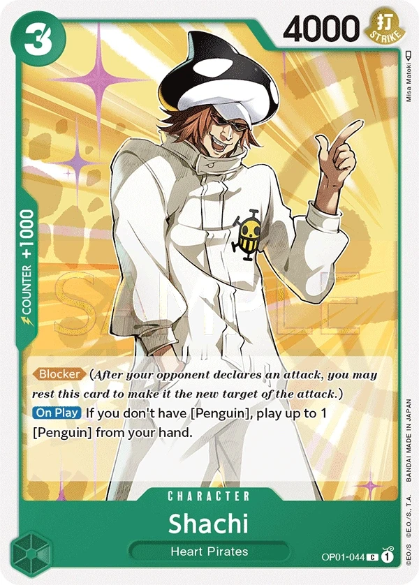 Shachi (OP01-044) One Piece card