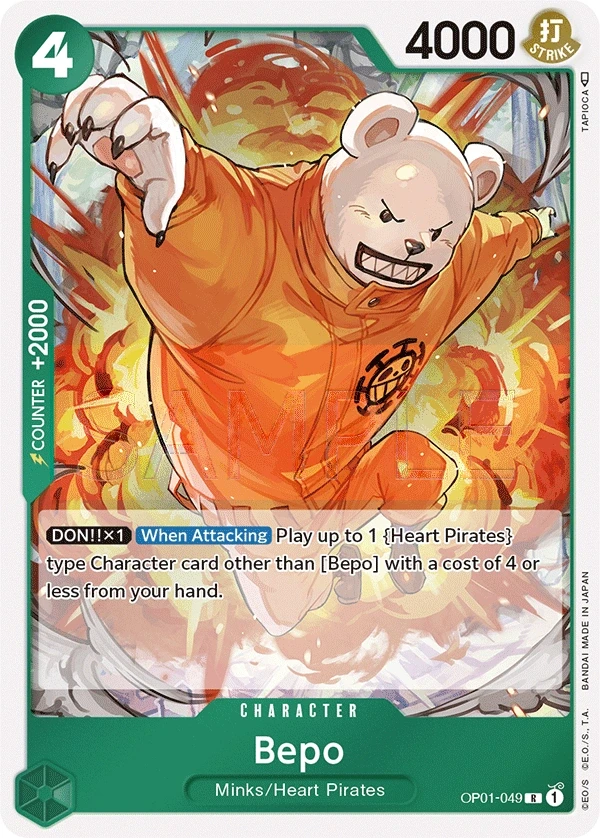 Bepo (OP01-049) One Piece card